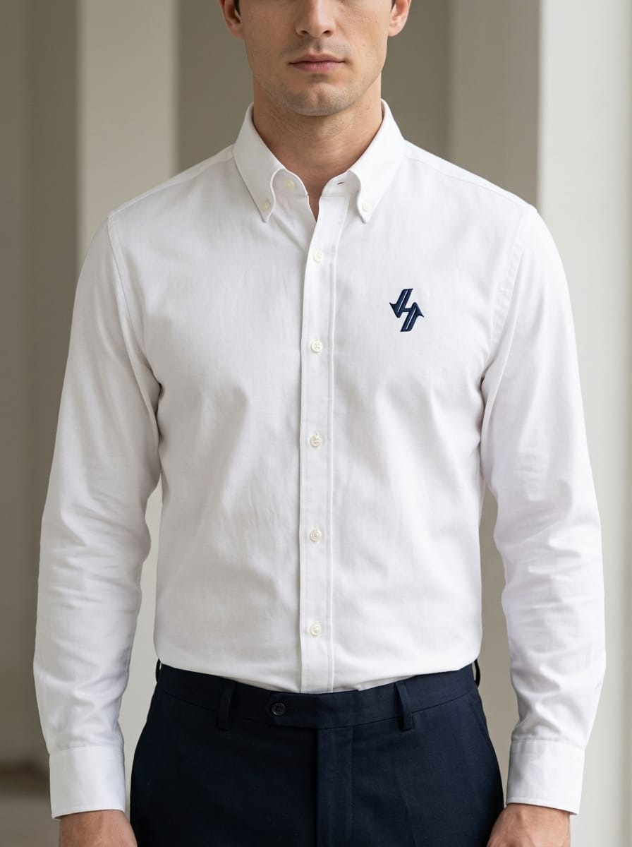 The white shirt